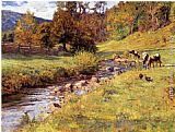 Theodore Clement Steele Canvas Paintings - Tennessee Scene